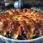 crispy parmesan roasted acorn squash - featured image