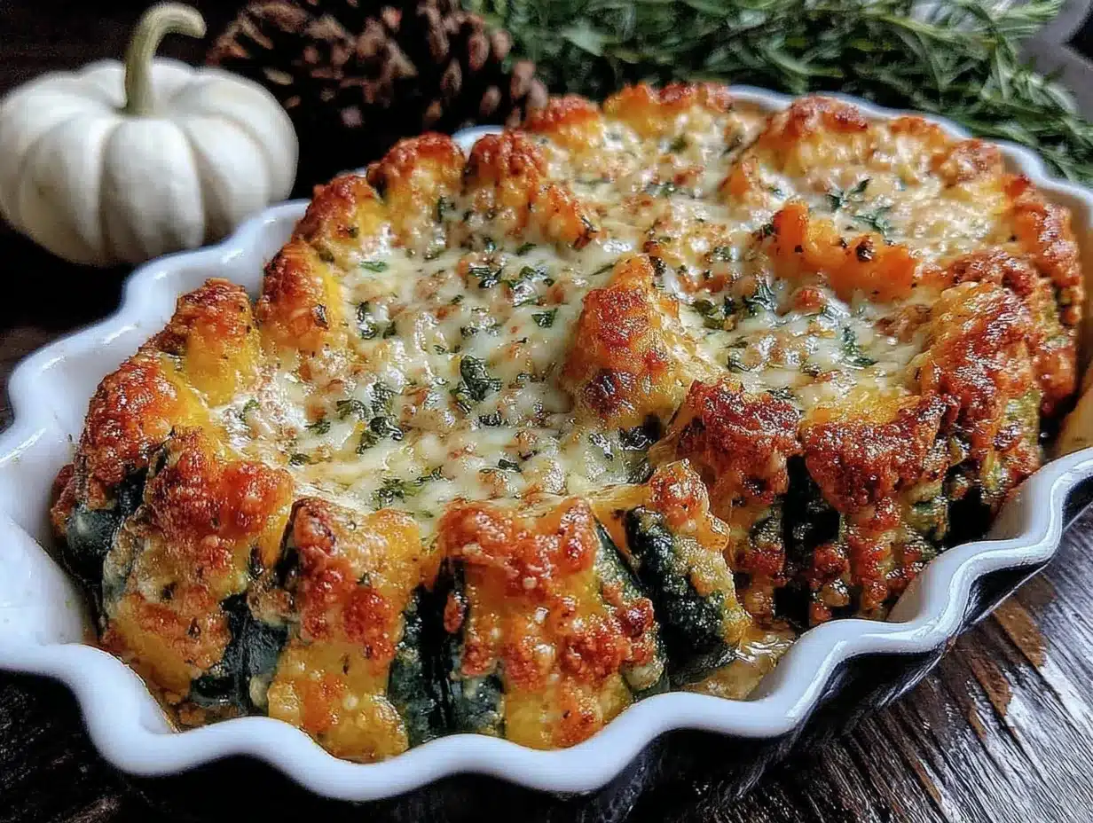 crispy parmesan roasted acorn squash preparation steps