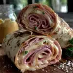 easy ham and cheese pinwheels - featured image