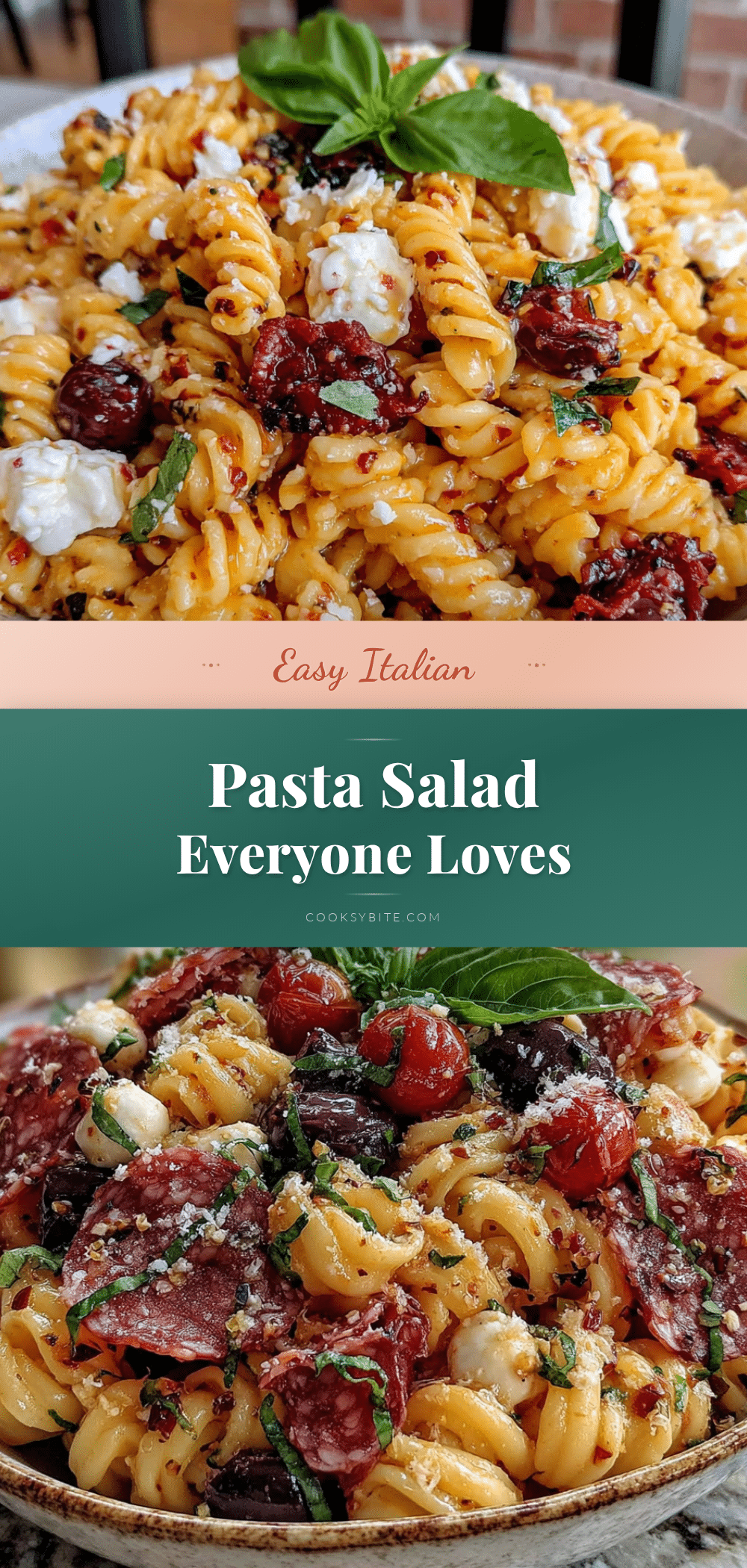 easy italian pasta salad recipe
