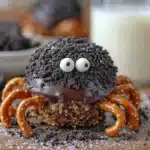 Easy No-Bake Oreo Truffle Spiders - featured image