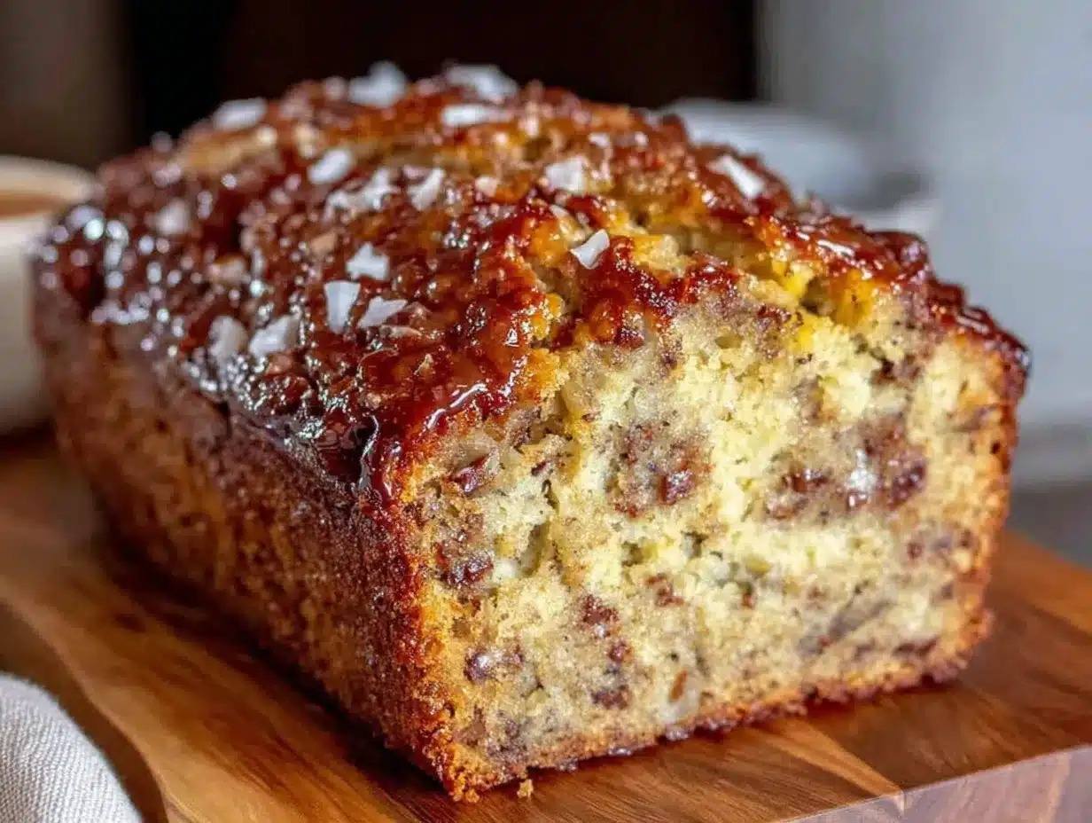 easy one-bowl banana bread preparation steps