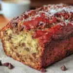 easy one-bowl banana bread with chocolate chips - featured image