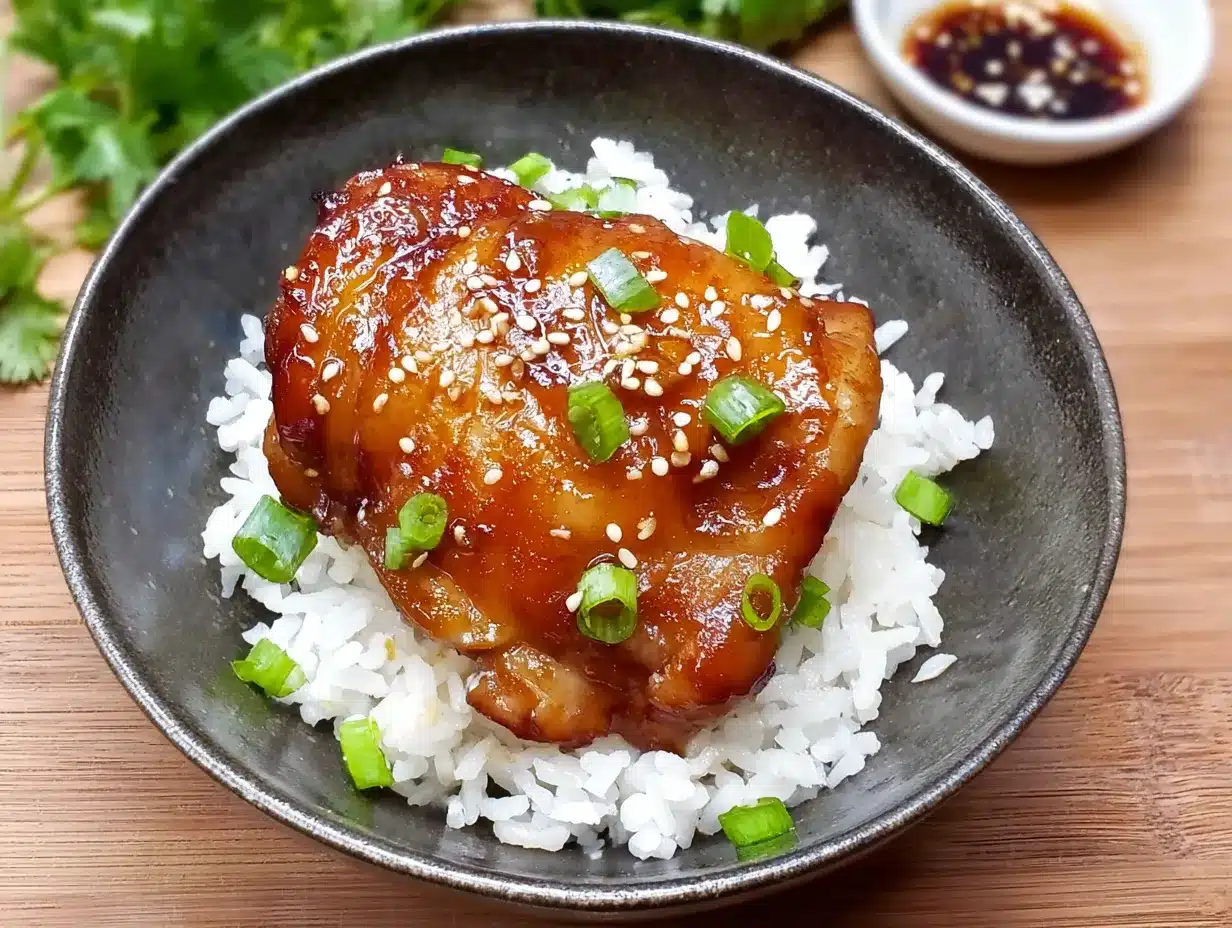 easy slow cooker honey garlic chicken thighs preparation steps