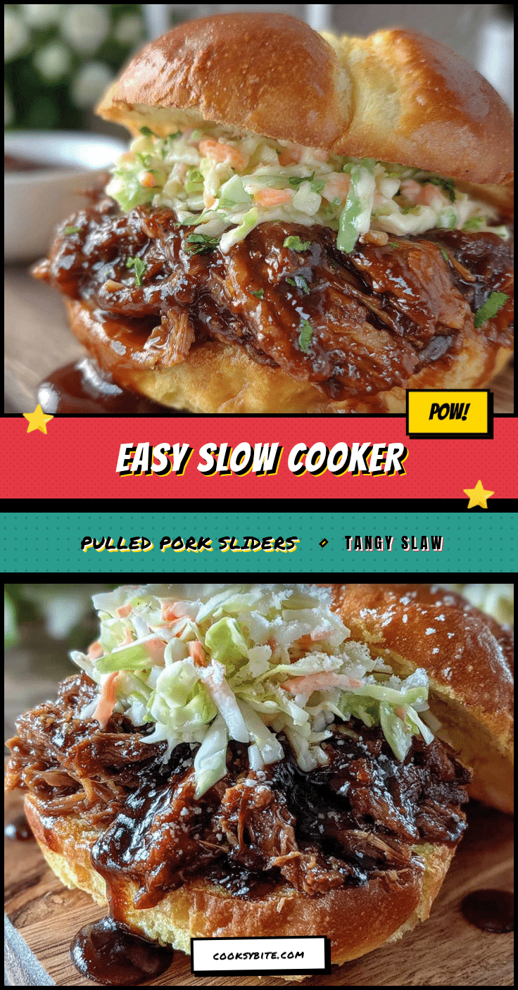 easy slow cooker pulled pork sliders recipe