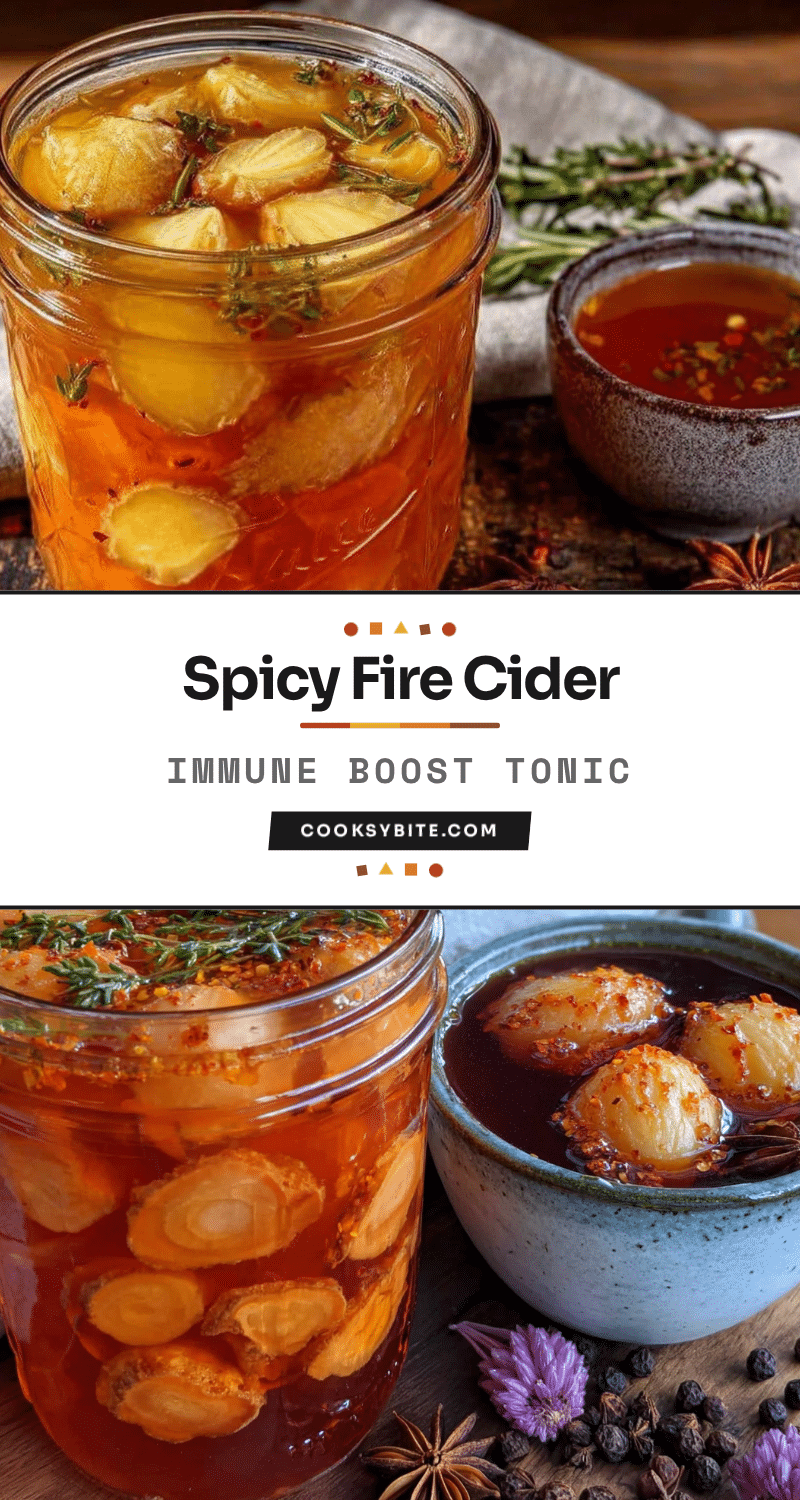 fire cider immune tonic recipe