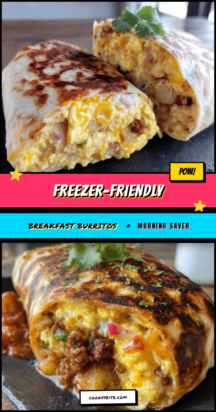 freezer-friendly breakfast burritos recipe