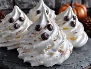 ghost meringue cookies - featured image
