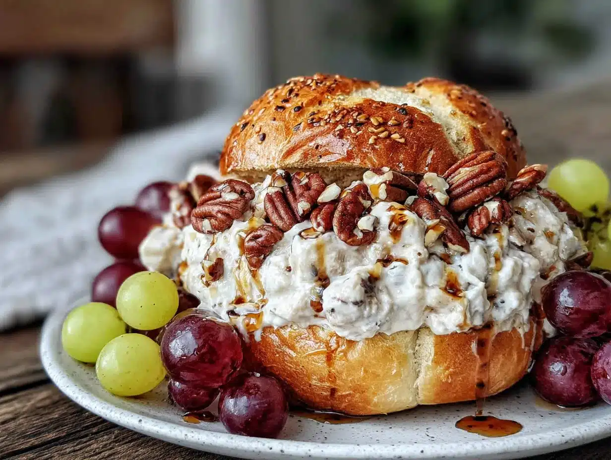 grape pecan chicken salad preparation steps
