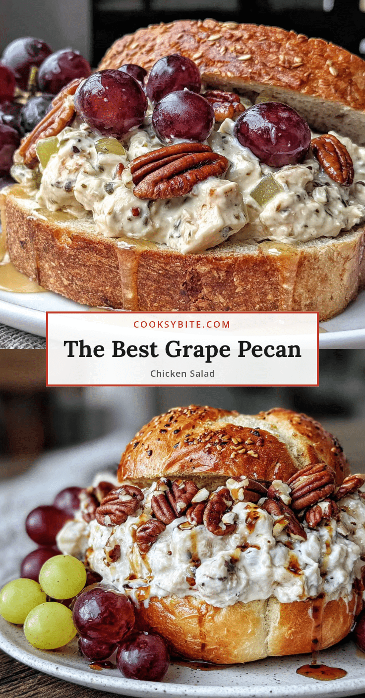 grape pecan chicken salad recipe