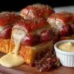 grilled bratwurst sliders with beer mustard - featured image