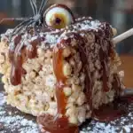 Halloween Rice Krispie Treat Pops - featured image