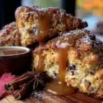 maple pumpkin scones - featured image