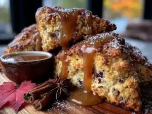 maple pumpkin scones - featured image