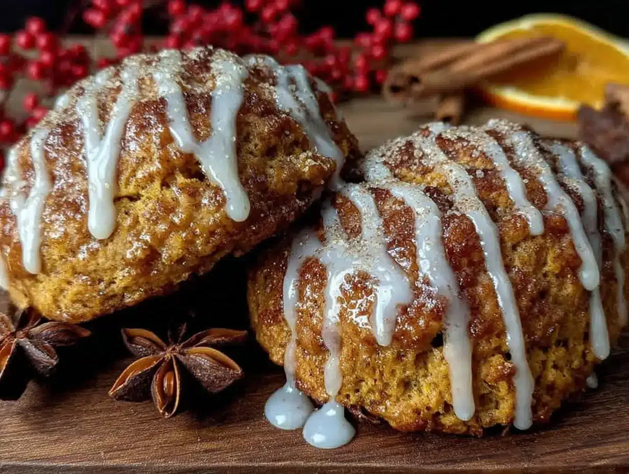 maple pumpkin scones preparation steps