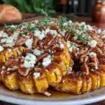 maple roasted delicata squash - featured image