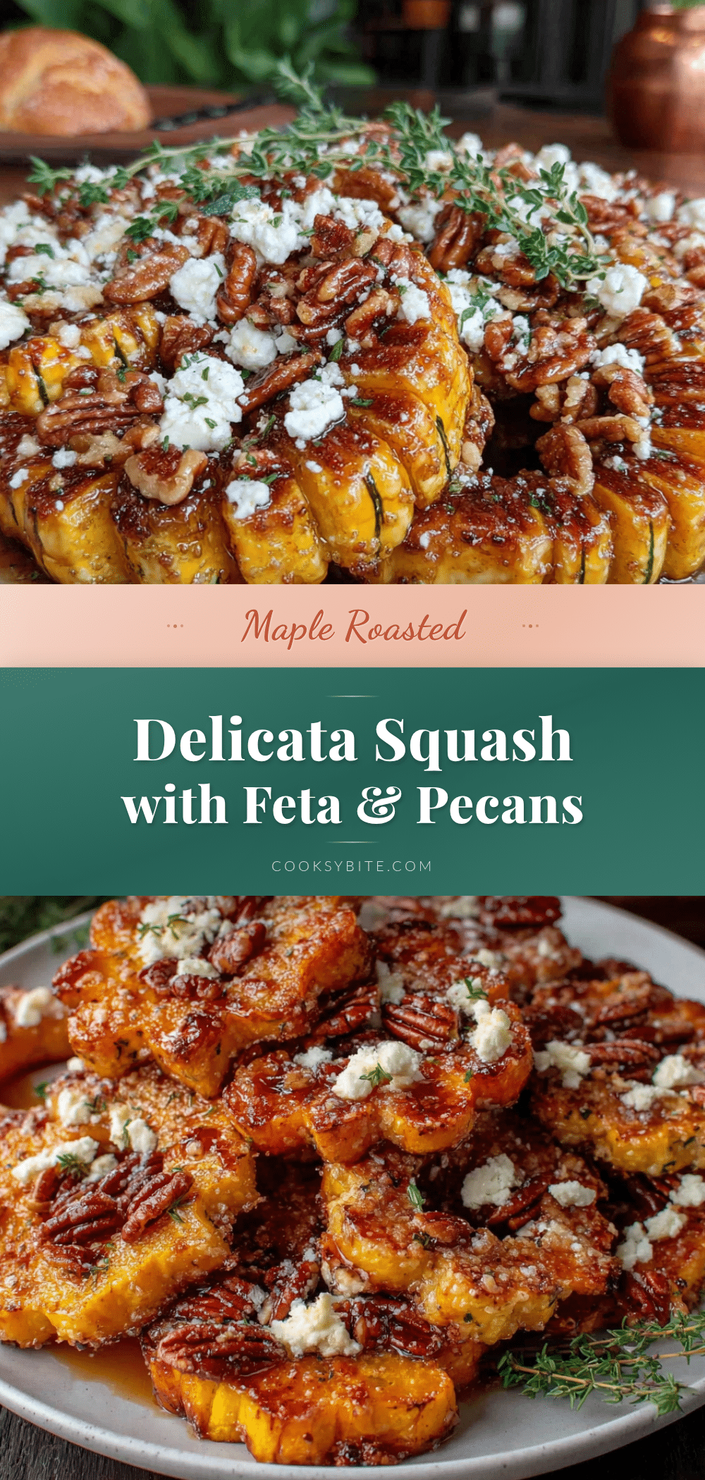 maple roasted delicata squash recipe