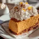 no-bake pumpkin pie - featured image