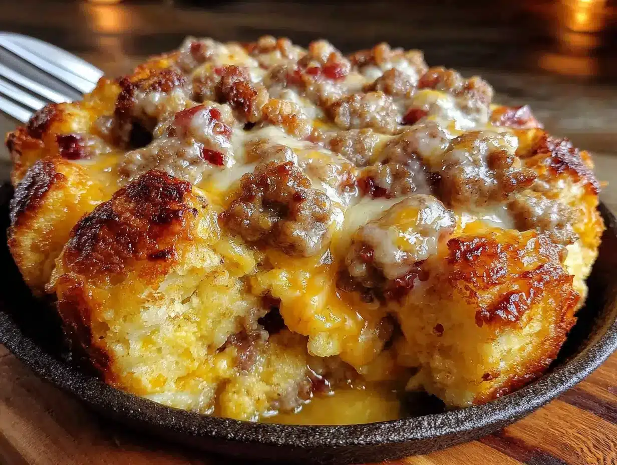 overnight breakfast casserole preparation steps