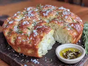 perfect rosemary sourdough focaccia - featured image