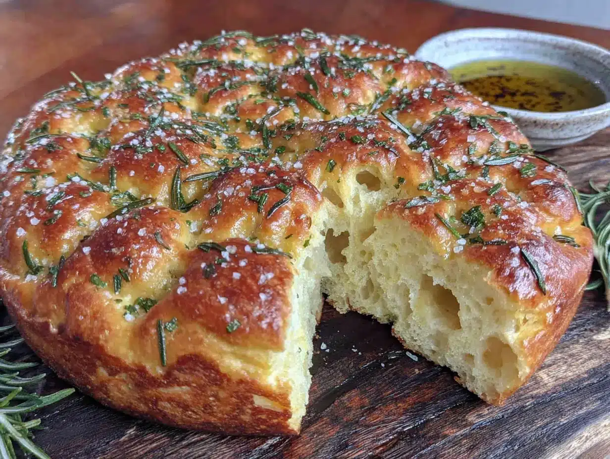 perfect rosemary sourdough focaccia preparation steps