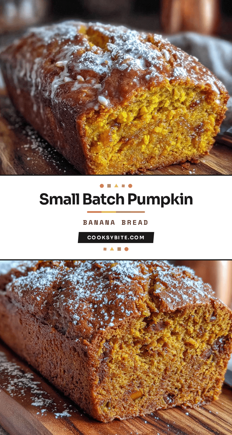 pumpkin banana bread recipe