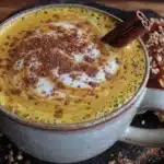 pumpkin chai latte with oat milk - featured image