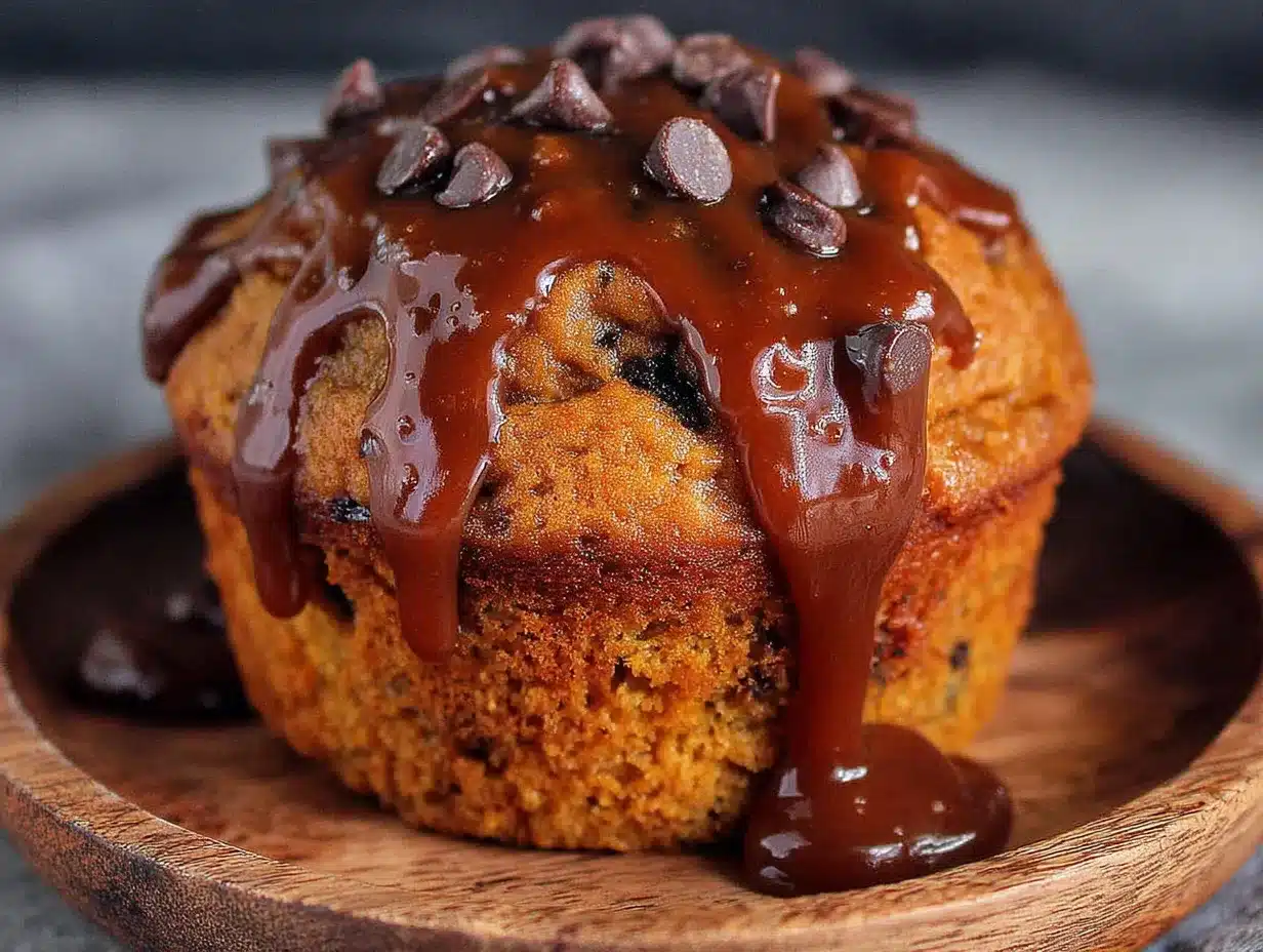 pumpkin chocolate chip muffins preparation steps
