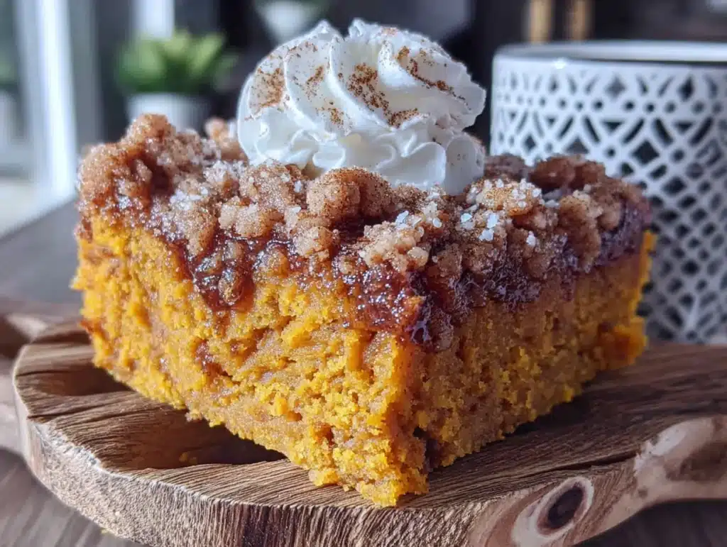 pumpkin coffee cake - featured image