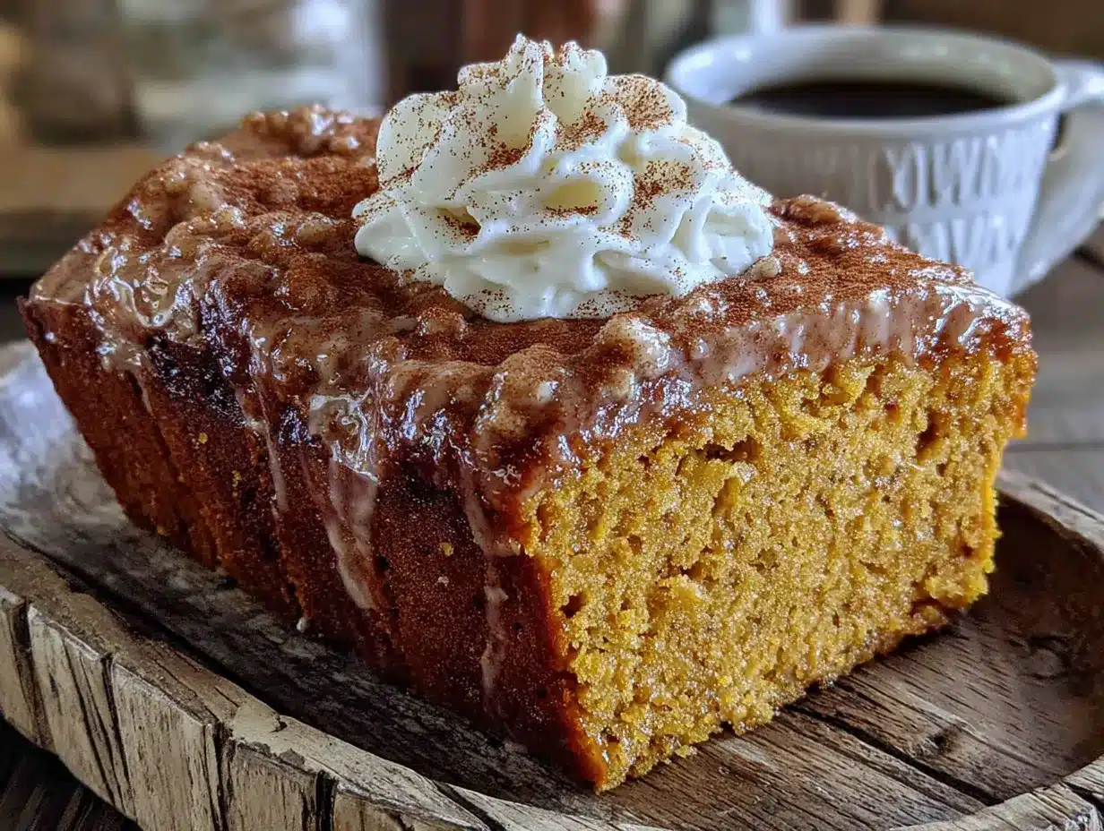 pumpkin coffee cake preparation steps