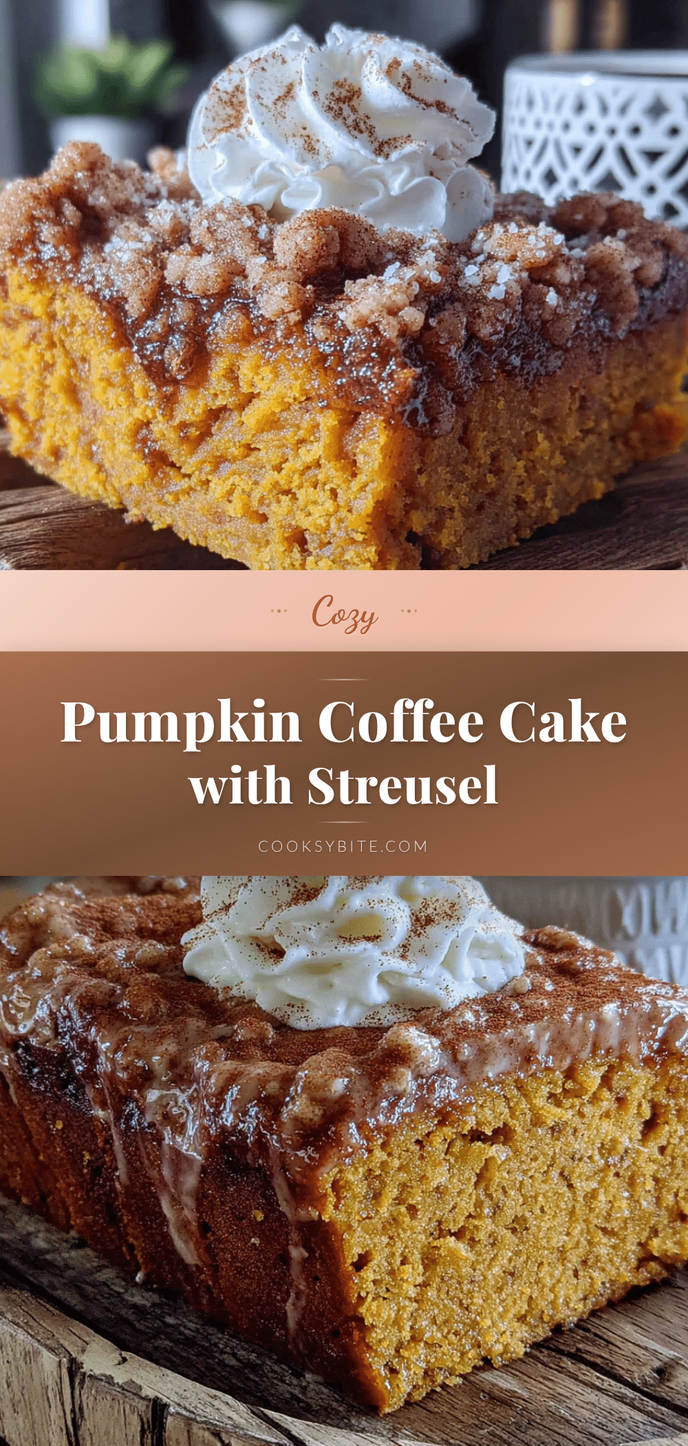 pumpkin coffee cake recipe