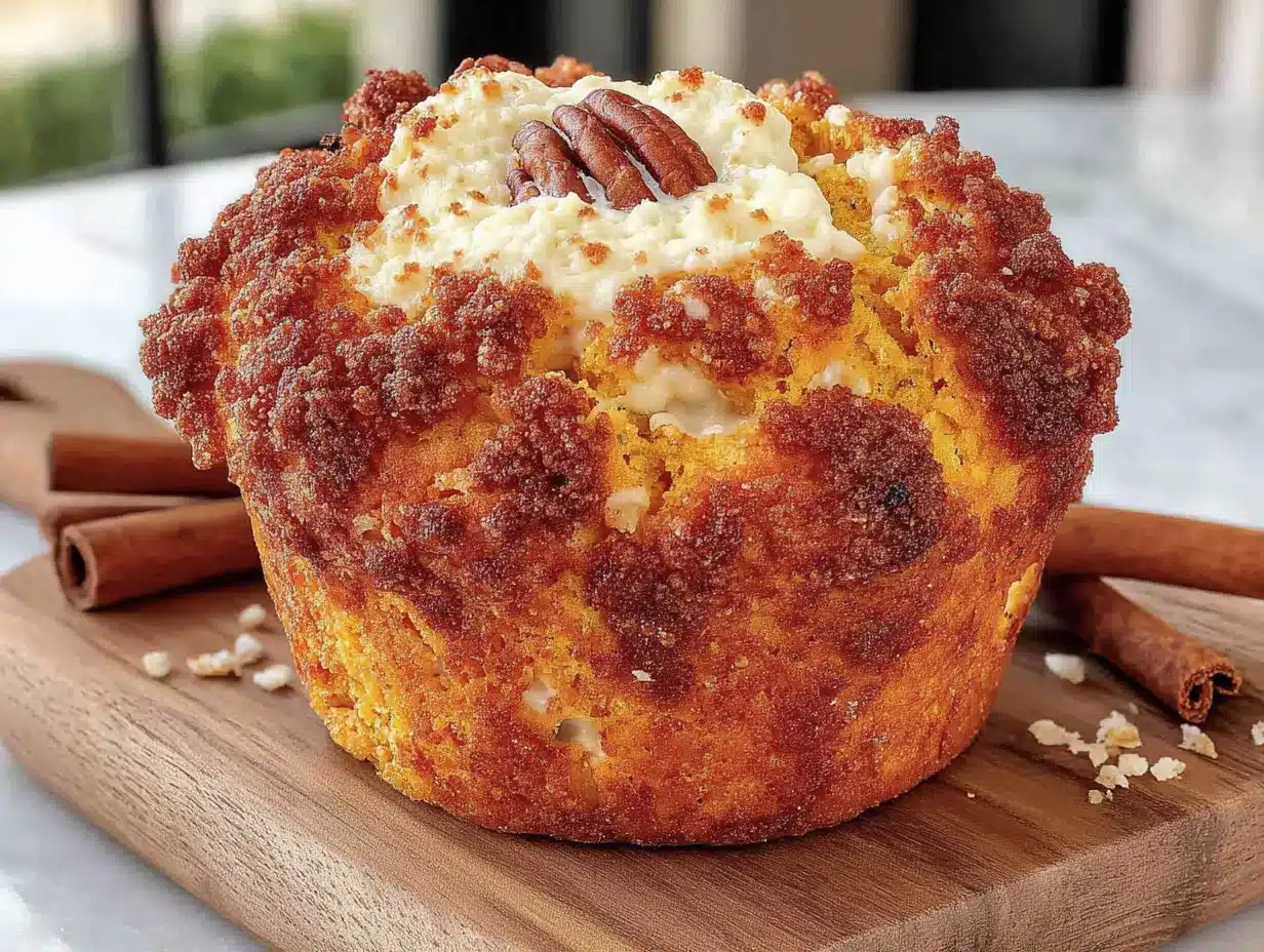 pumpkin cream cheese muffins preparation steps