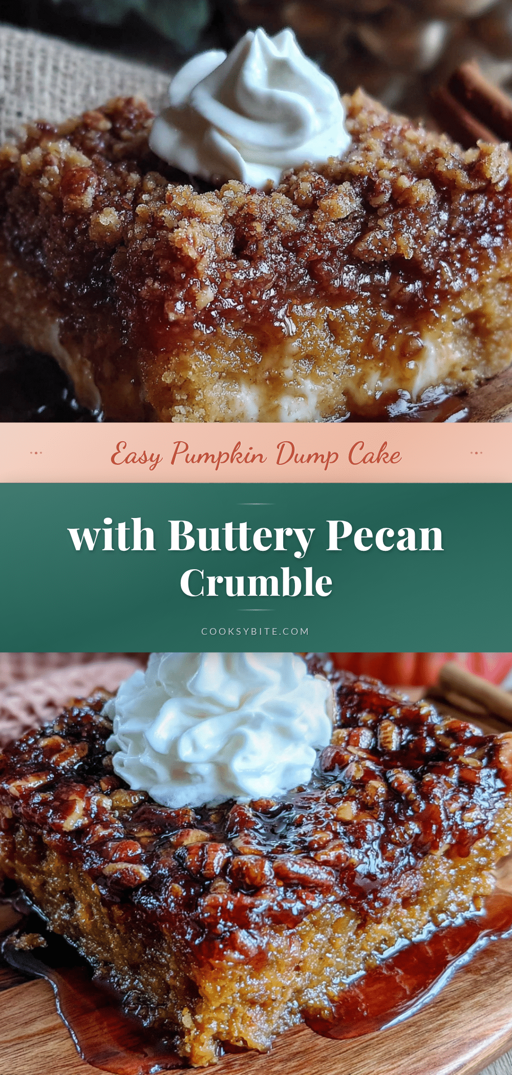 pumpkin dump cake recipe