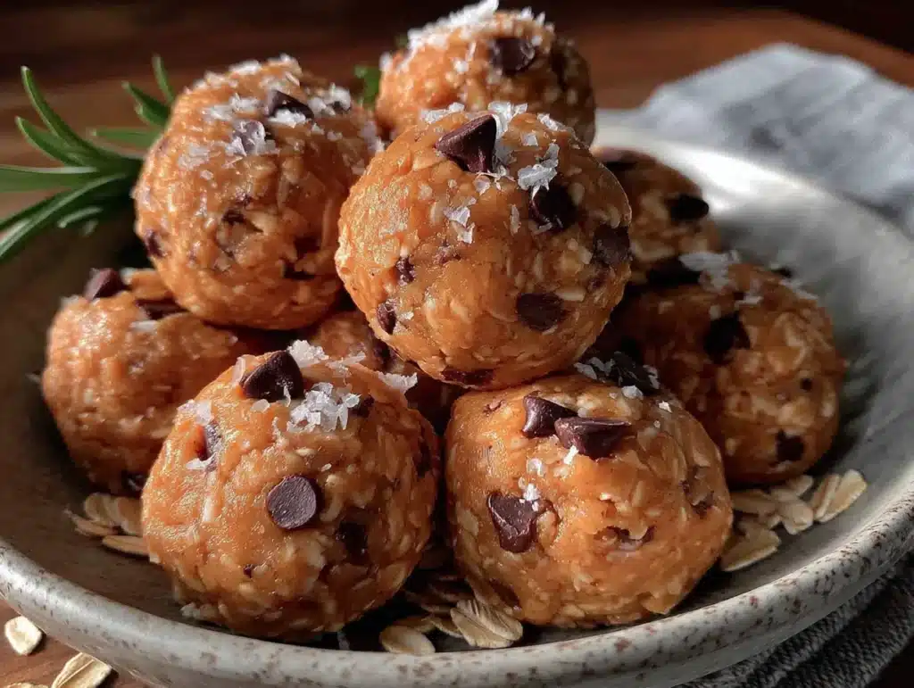 pumpkin protein balls - featured image