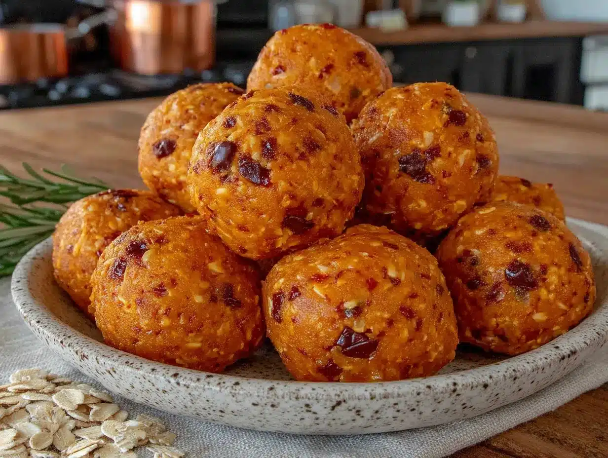 pumpkin protein balls preparation steps