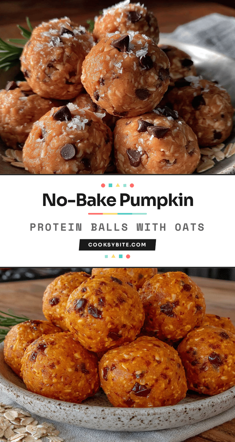 pumpkin protein balls recipe