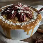 pumpkin spice overnight oats - featured image