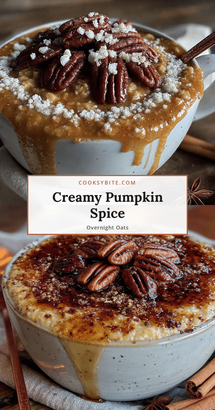 pumpkin spice overnight oats recipe
