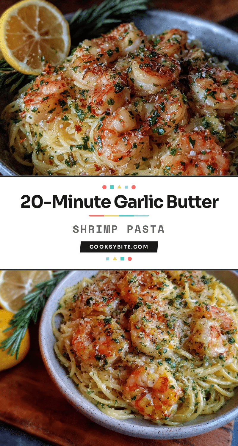 quick garlic butter shrimp pasta recipe