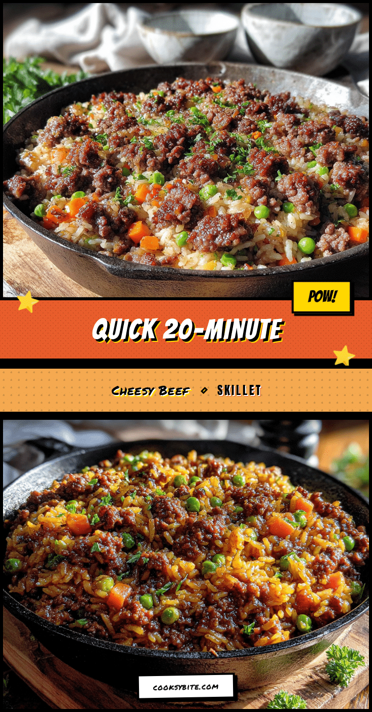 quick ground beef and rice skillet recipe