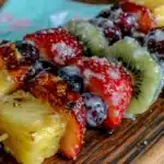 rainbow fruit skewers - featured image