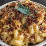 roasted butternut squash mac and cheese - featured image