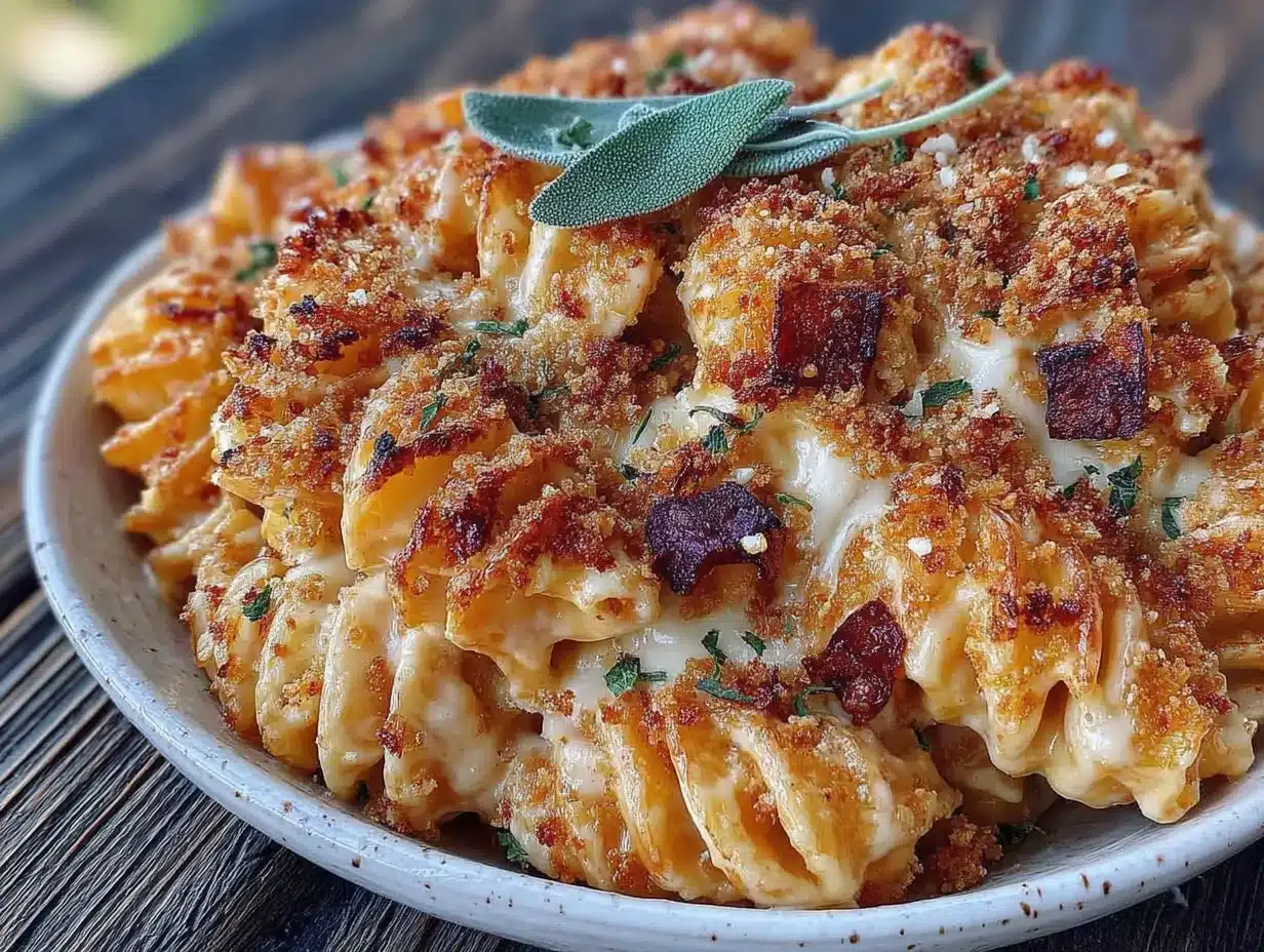 roasted butternut squash mac and cheese preparation steps