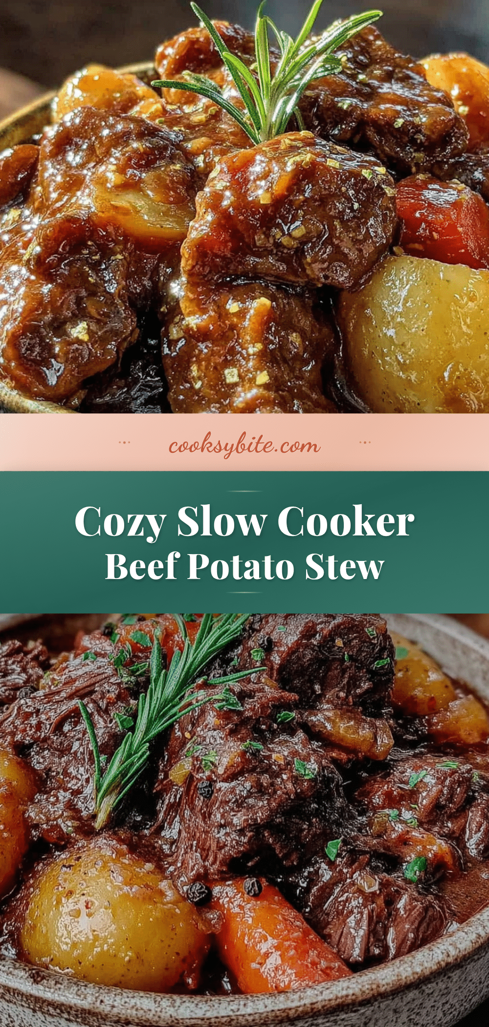 slow cooker beef and potato stew recipe