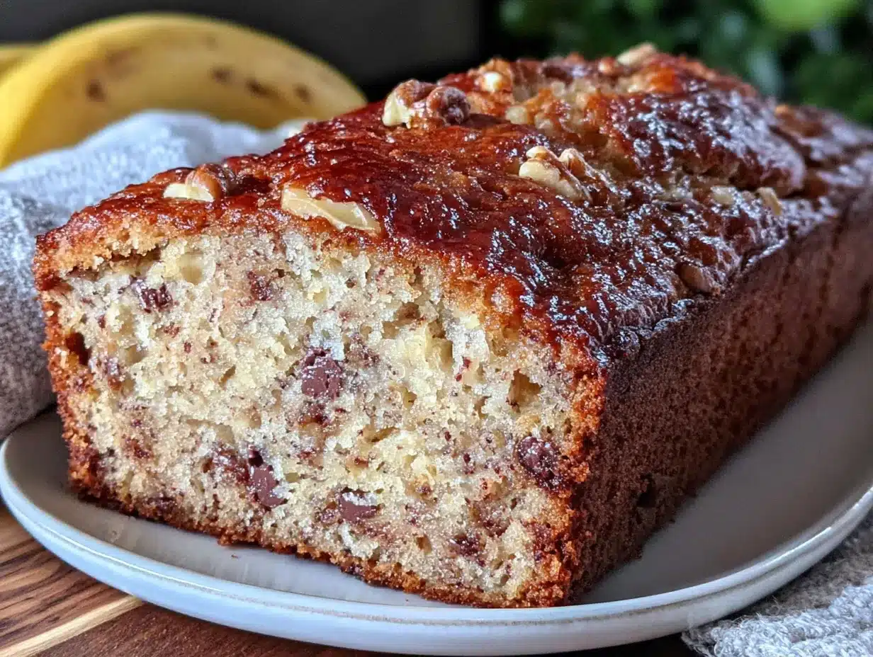 small-batch banana bread preparation steps