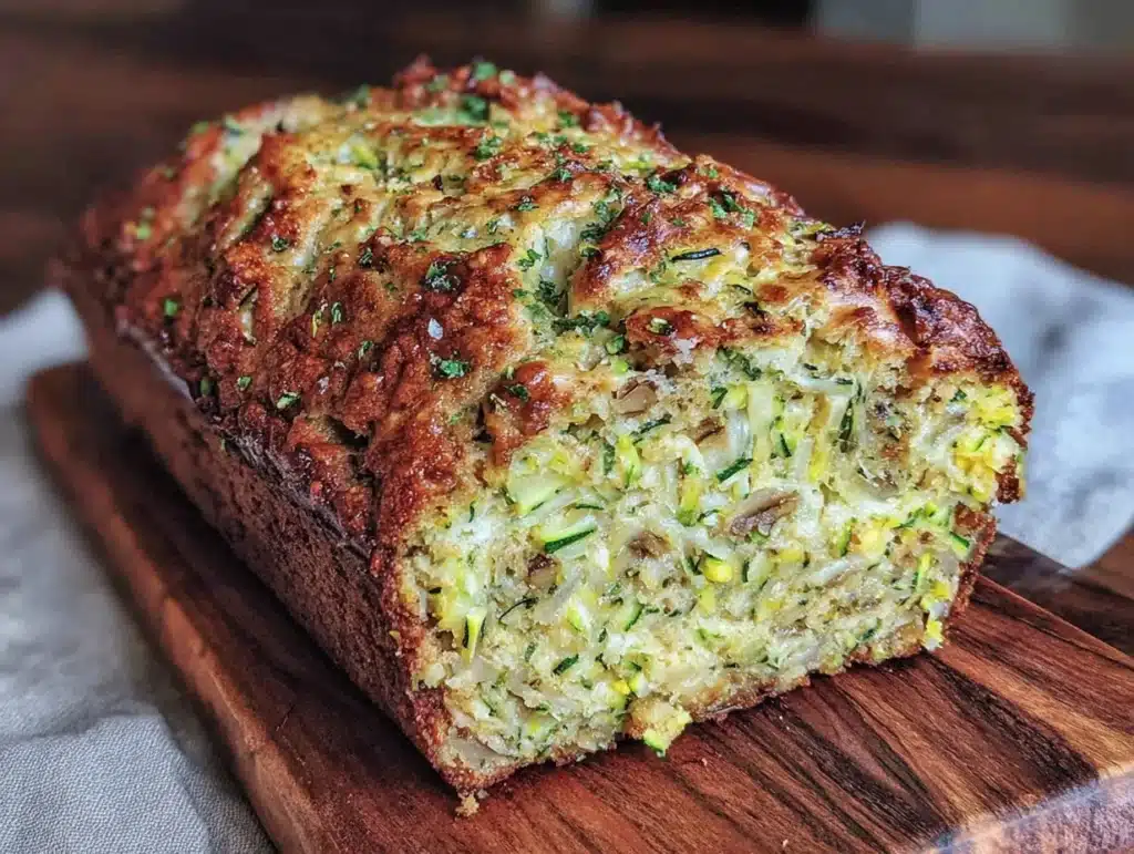 small-batch zucchini bread with walnuts - featured image