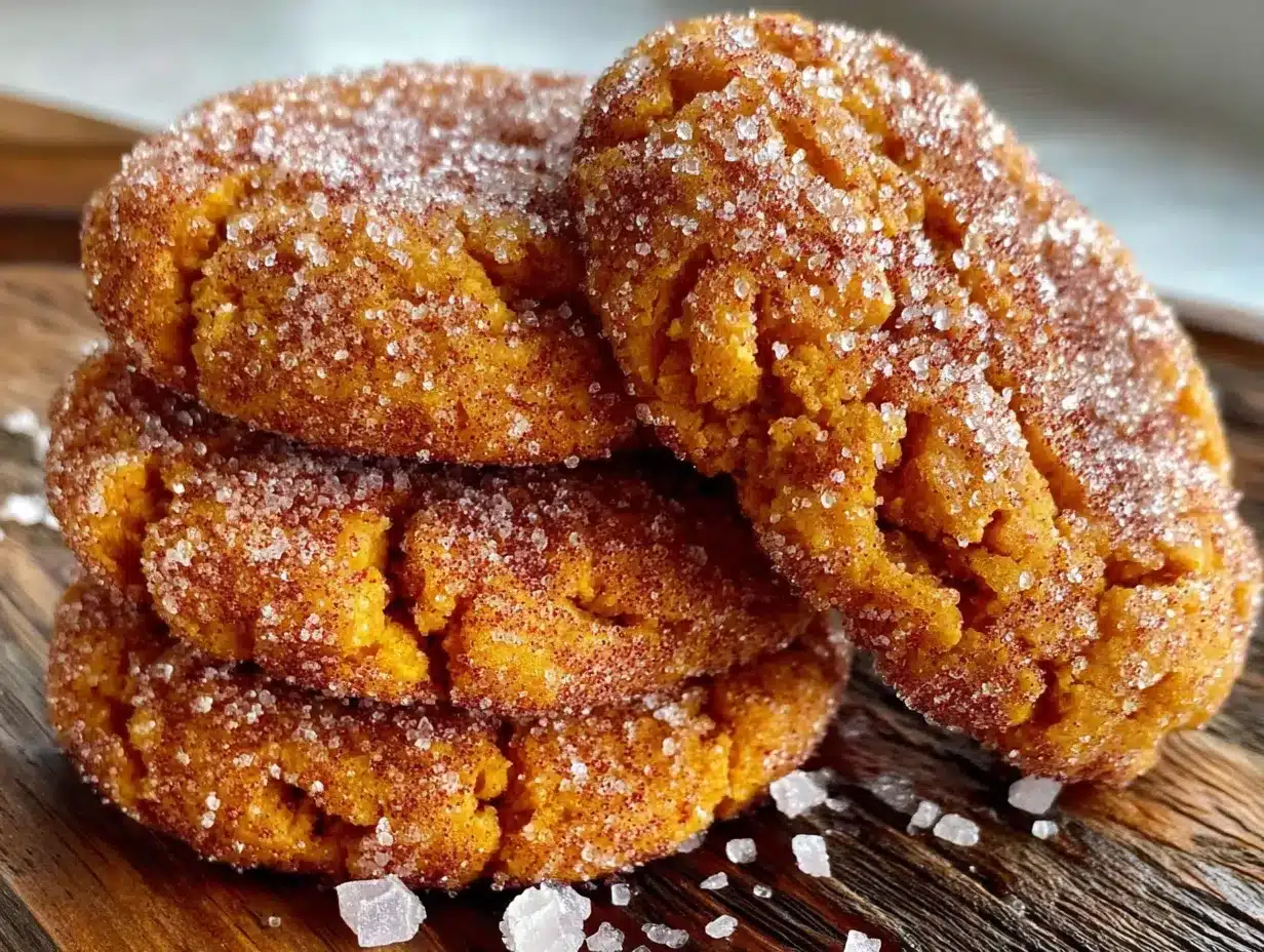 Soft Pumpkin Snickerdoodle Cookies preparation steps