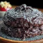 spiderweb halloween cookie cake - featured image