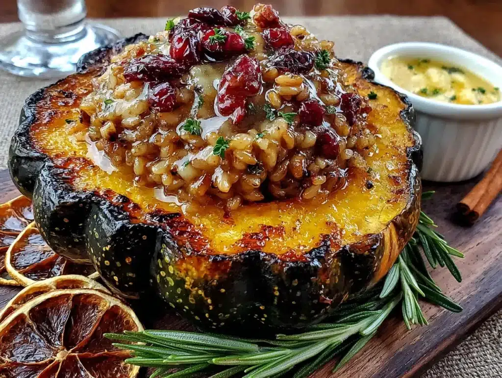 stuffed acorn squash - featured image