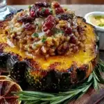 stuffed acorn squash - featured image
